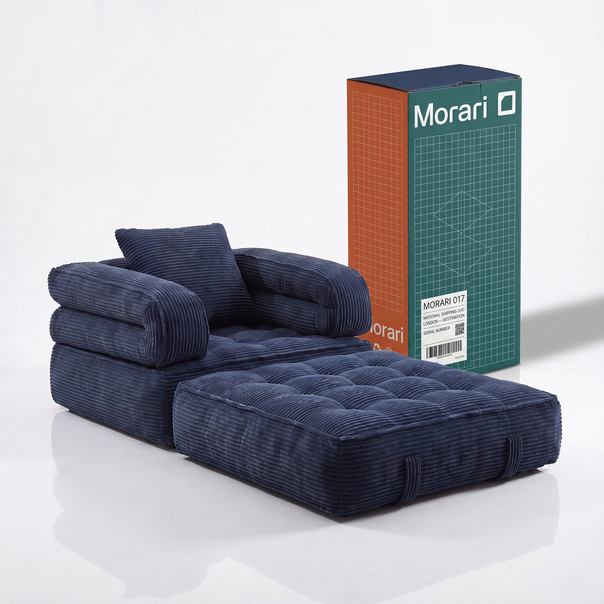 Morari Cloud Convertible Armchair Bed