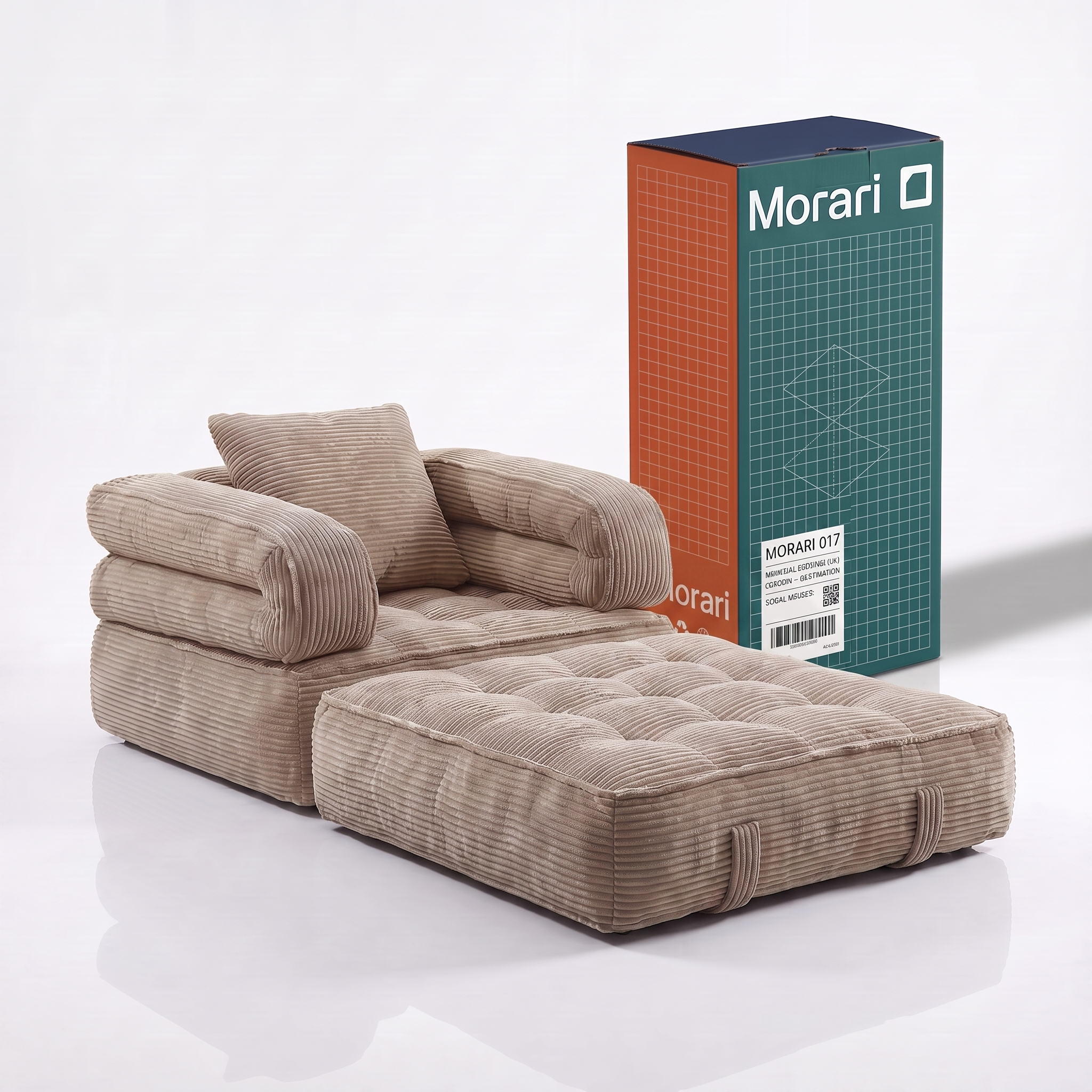 Morari Cloud Convertible Armchair Bed